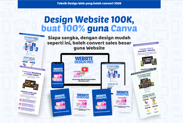 Website Design Pro + Template Sale Page